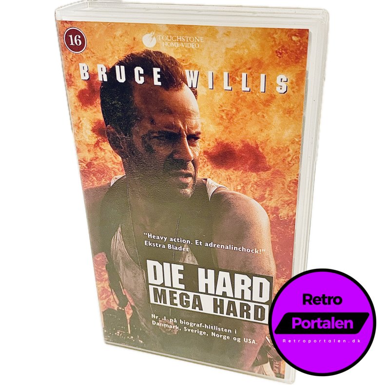 Die Hard Mega Hard (Bruce Willis) (VHS)