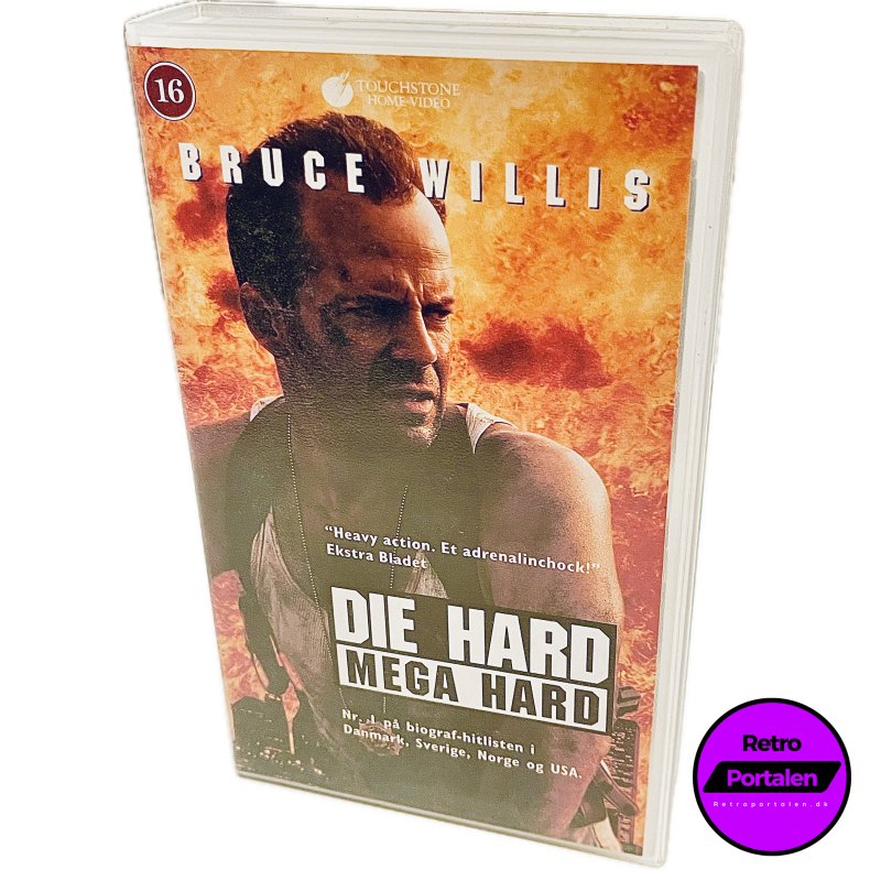 Die Hard Mega Hard (Bruce Willis) (VHS)