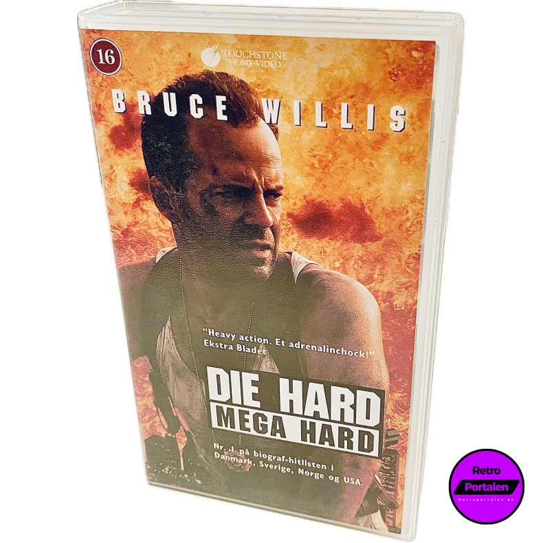Die Hard Mega Hard (Bruce Willis) (VHS)