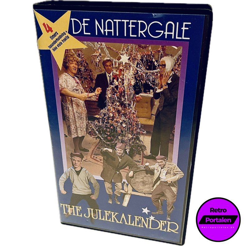 The Julekalender (Alle 24 Afsnit) (De Nattergale) (VHS)