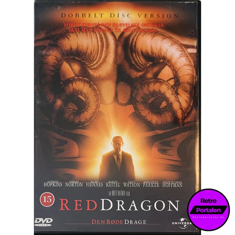 Red Dragon (Dobbelt Disc Version) (DVD)