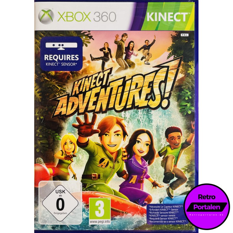 Kinect Adventures! (Kr�ver Kinect Sensor) (Xbox 360)