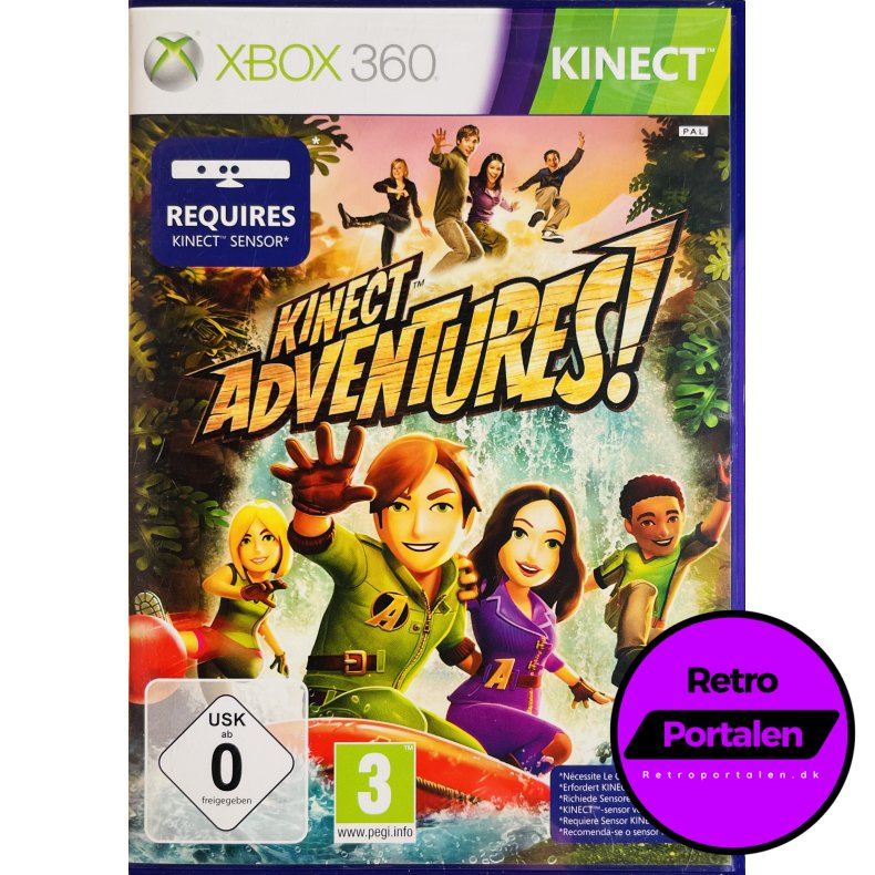 Kinect Adventures! (Kr�ver Kinect Sensor) (Xbox 360)