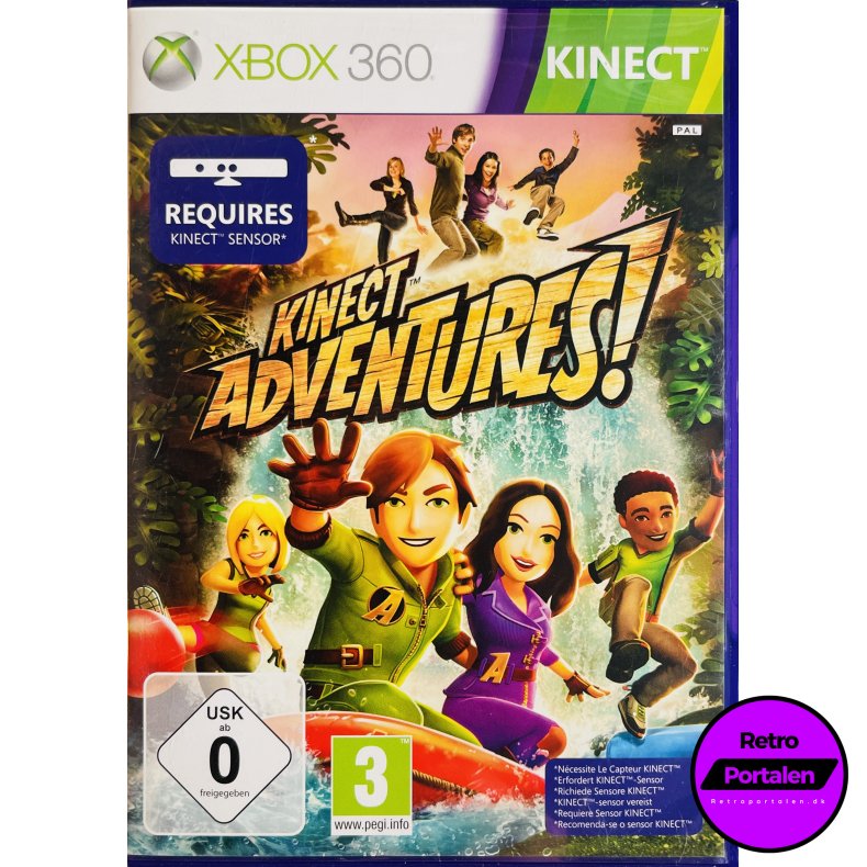 Kinect Adventures! (Krver Kinect Sensor) (Xbox 360)