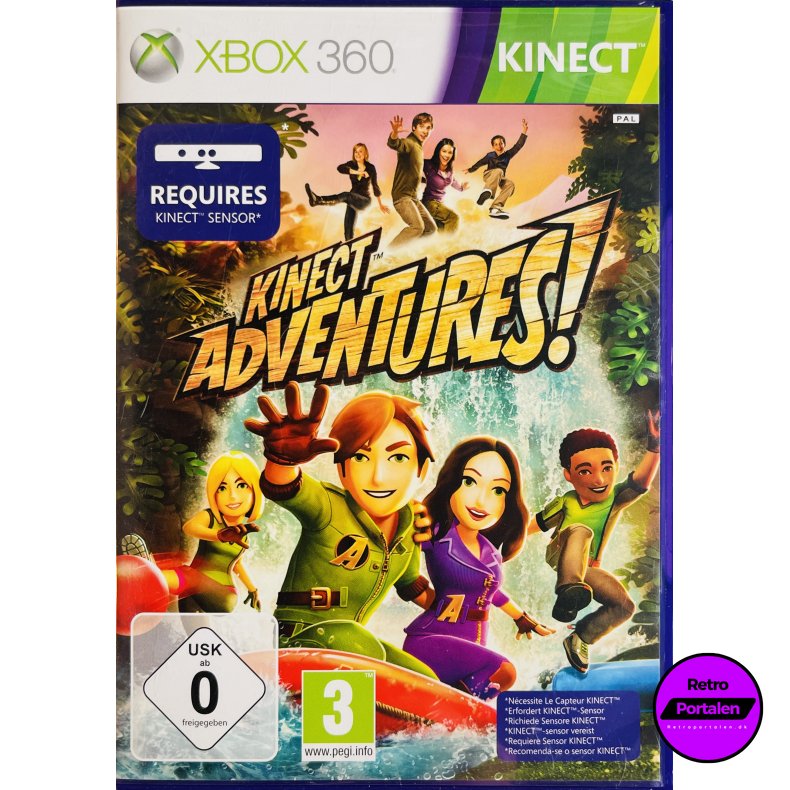Kinect Adventures! (Kr�ver Kinect Sensor) (Xbox 360)
