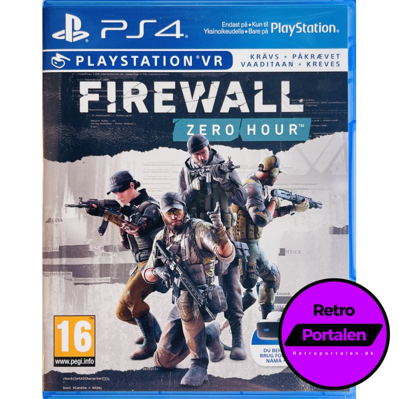 Firewall Zero Hour (Kr�ver Playstation VR) (PS4)