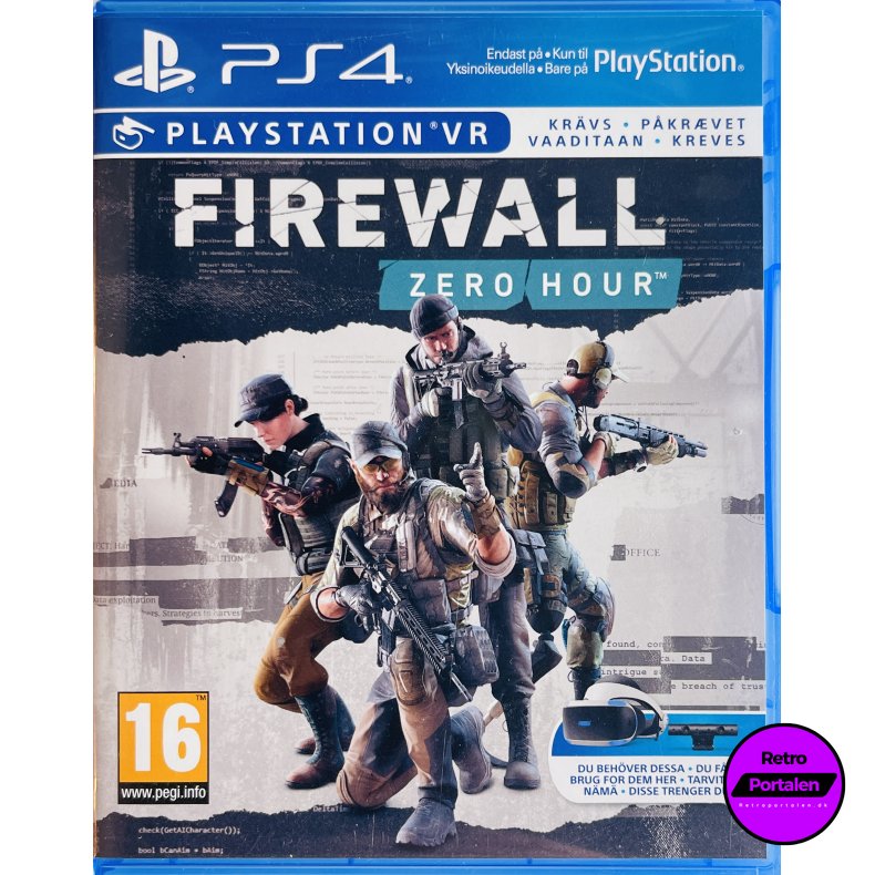 Firewall Zero Hour (Kr�ver Playstation VR) (PS4)