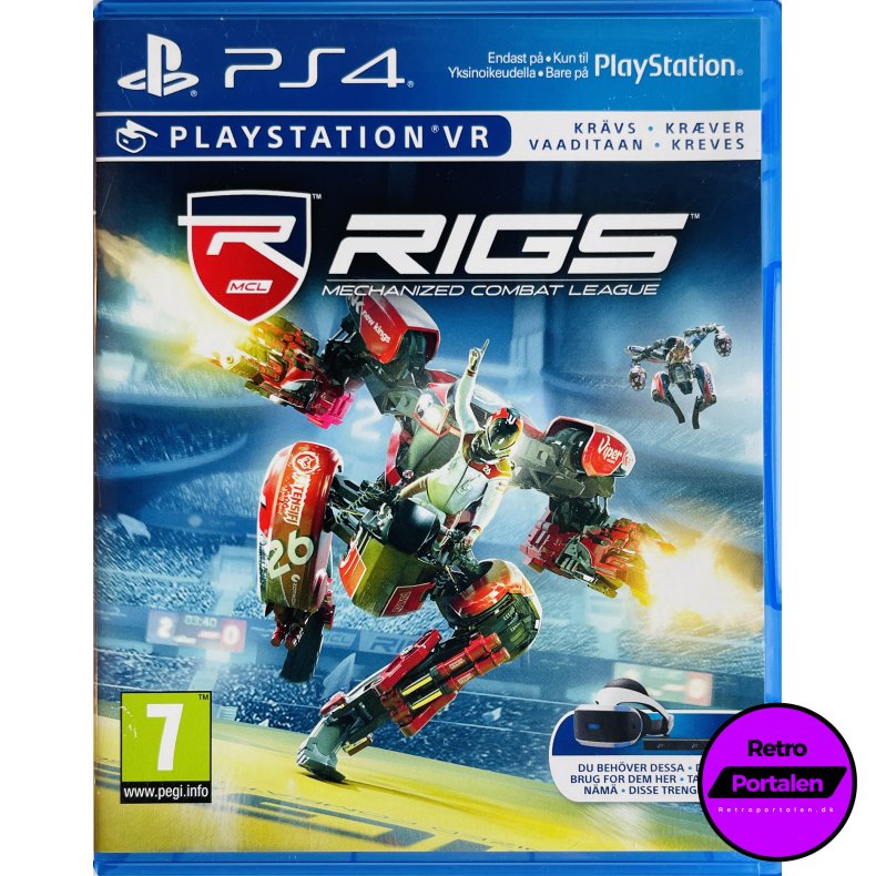 Rigs Mechanized Combat League (Krver Playstation VR) (PS4)