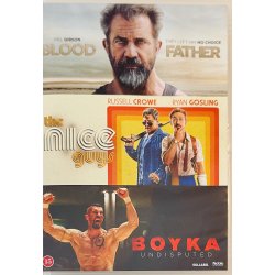 Blood Father / The Nice Guys / Boyka Undisputed (3 Disc) (DVD)