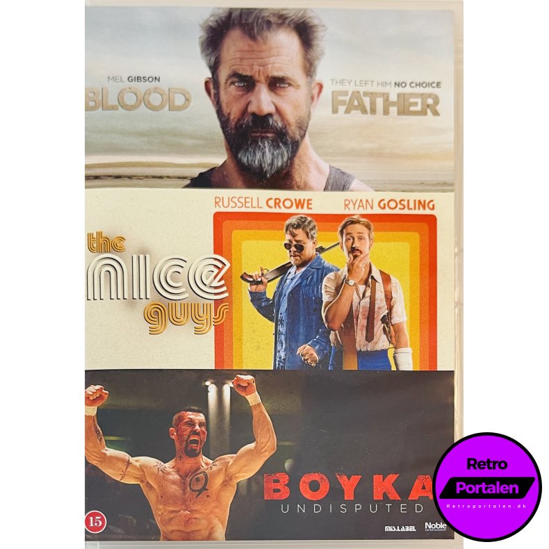 Blood Father / The Nice Guys / Boyka Undisputed (3 Disc) (DVD)