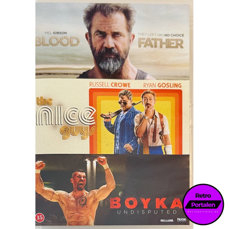 Blood Father / The Nice Guys / Boyka Undisputed (3 Disc) (DVD)