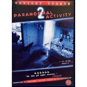 Paranormal Activity 2 (Udvidet Udgave) (DVD)