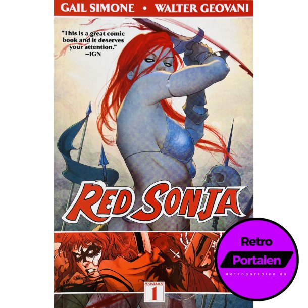 Red Sonja: Queen Of Plagues Vol. 1 (Engelsk) (Dynamite Comics) (Tegneserie)