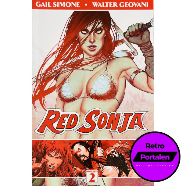 Red Sonja: The Art Of Blood And Fire Vol. 2 (Engelsk) (Dynamite Comics) (Tegneserie)