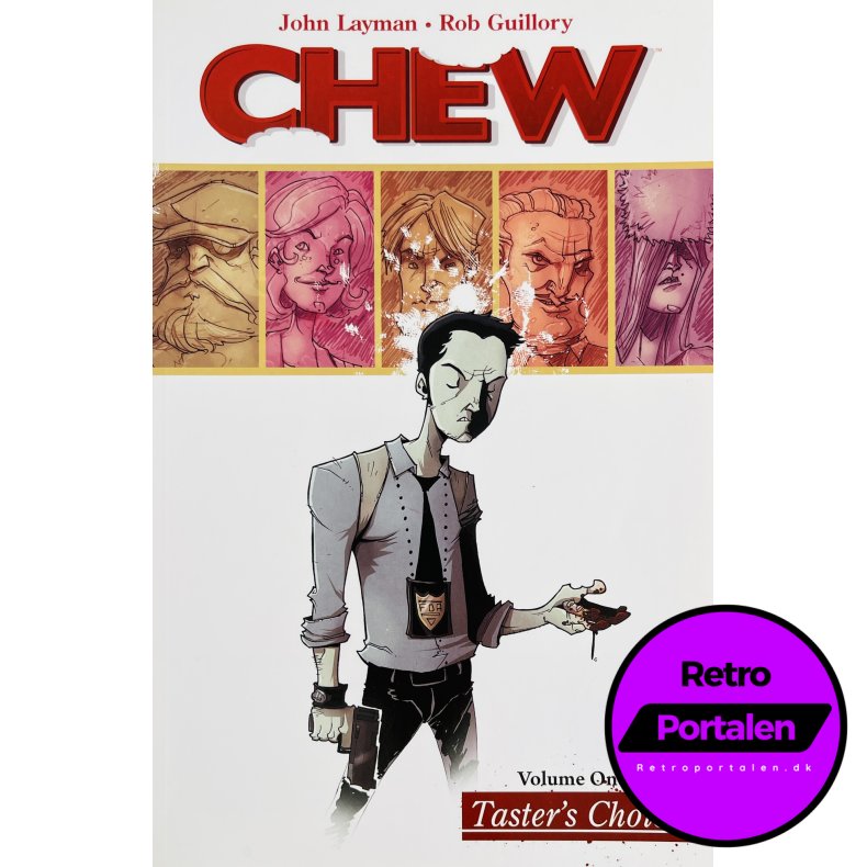 Chew Vol. 1: Tasters Choice (John Layman / Rob Guillory) (Engelsk) (Image Comics) (Tegneserie)