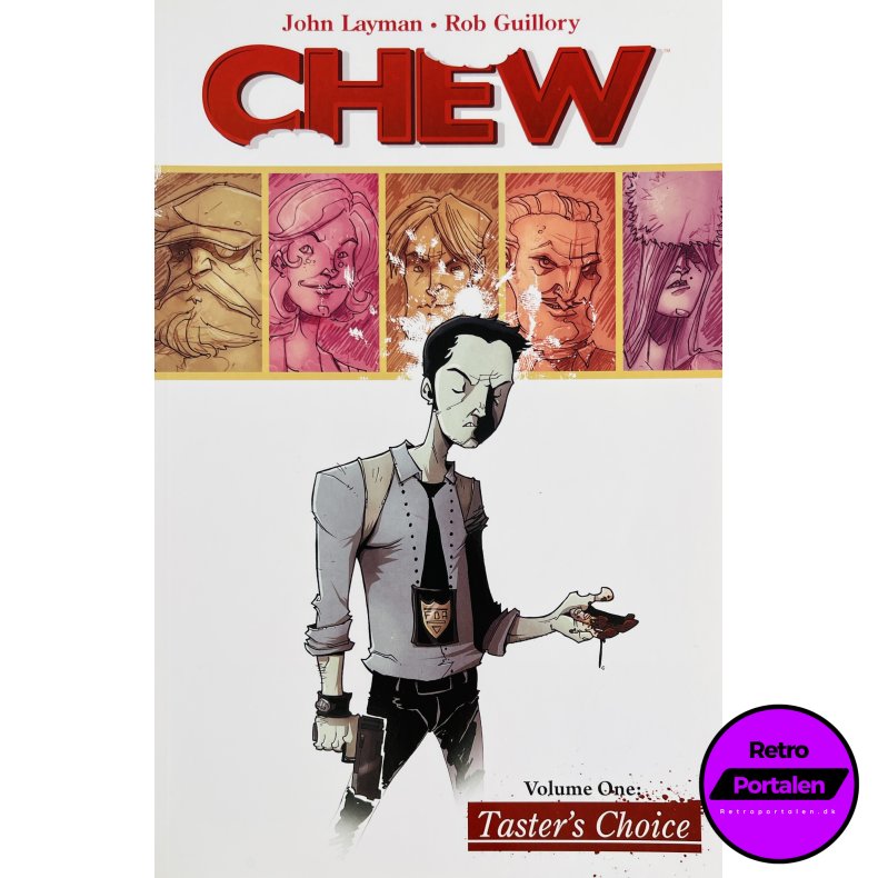 Chew Vol. 1: Tasters Choice (John Layman / Rob Guillory) (Engelsk) (Image Comics) (Tegneserie)