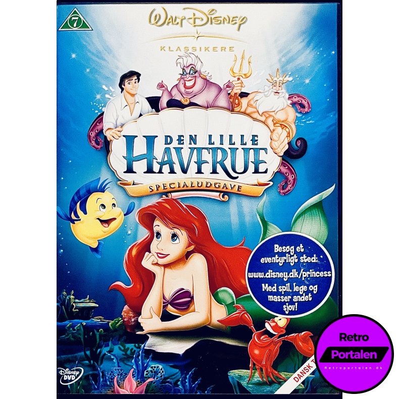 Den Lille Havfrue (Specialudgave) (DVD)