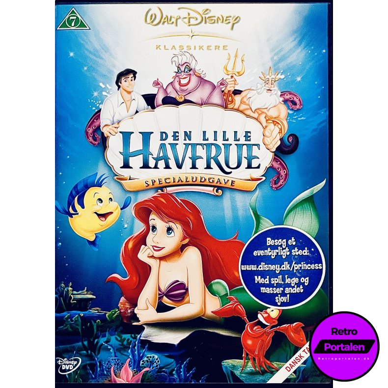 Den Lille Havfrue (Specialudgave) (DVD)