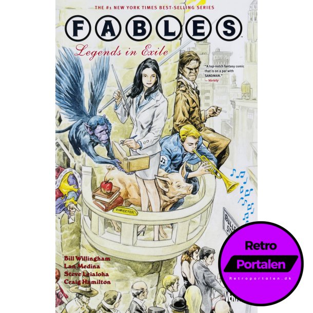 Fables: Legends In Exile (Willingham / Medina / Leialoha) (Engelsk) (Vertigo Comics) (Tegneserie)