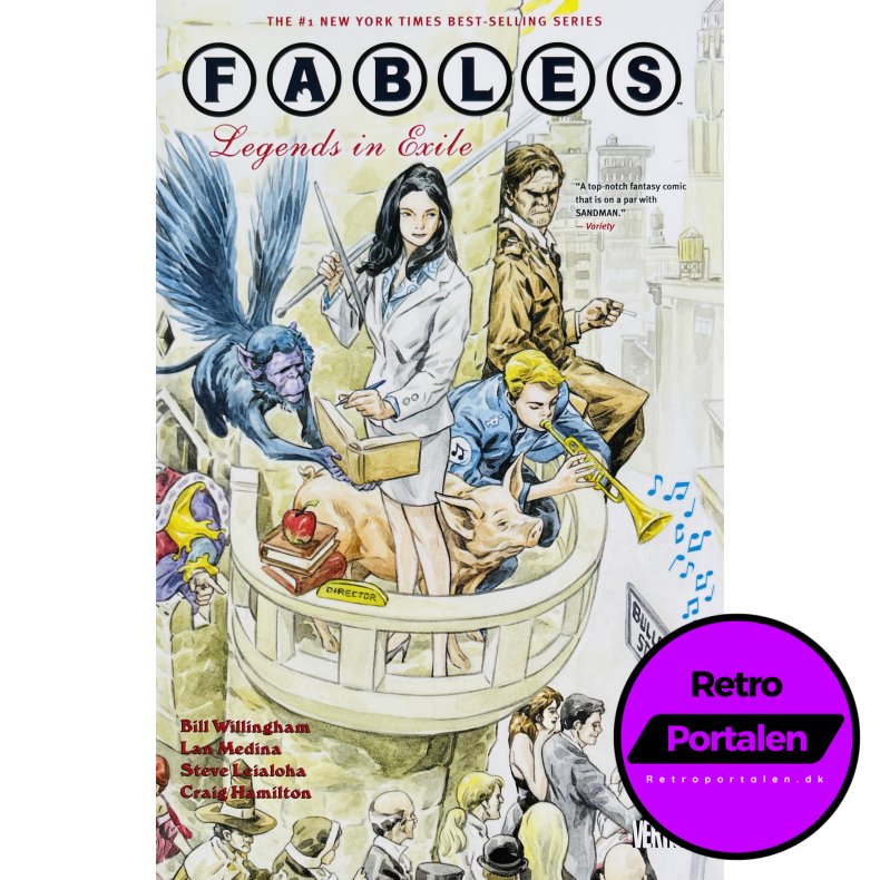 Fables: Legends In Exile (Willingham / Medina / Leialoha) (Engelsk) (Vertigo Comics) (Tegneserie)