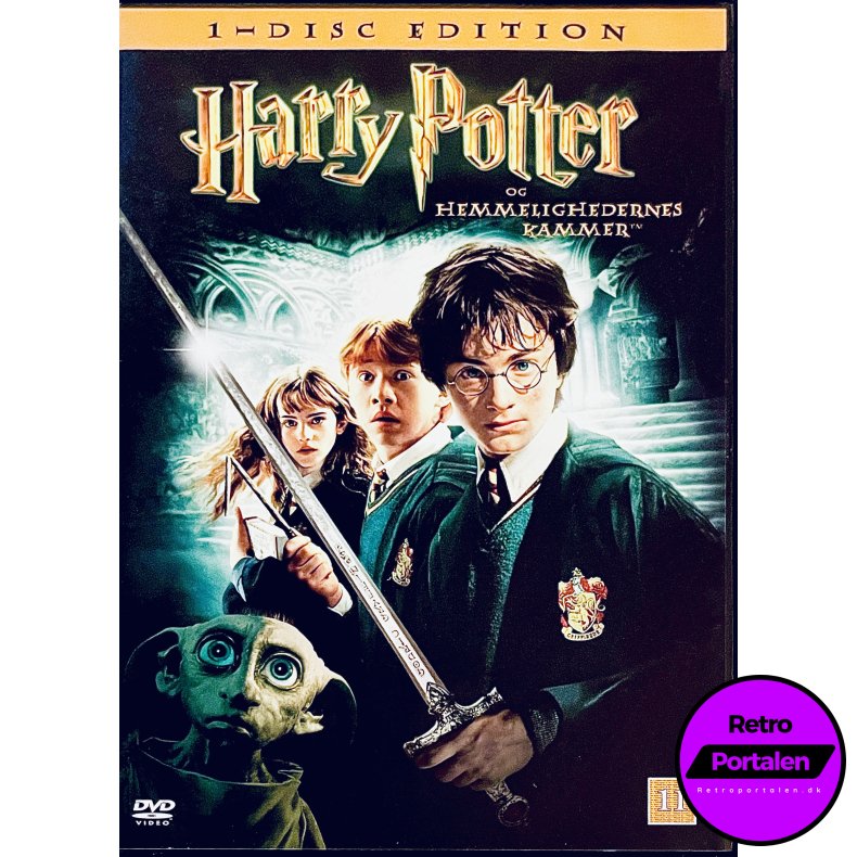 Harry Potter Og Hemmelighedernes Kammer (DVD)