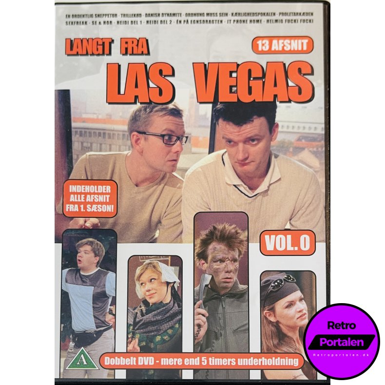 Langt Fra Las Vegas Vol. 0 (13 Afsnit) (DVD)