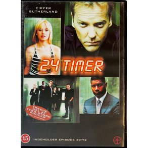 24 Timer (Indeholder Episode 49 - 72) (6 Disc) (1 Bonus Disc) (DVD)