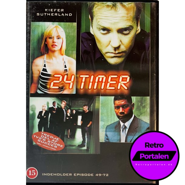 24 Timer (Indeholder Episode 49 - 72) (6 Disc) (1 Bonus Disc) (DVD)