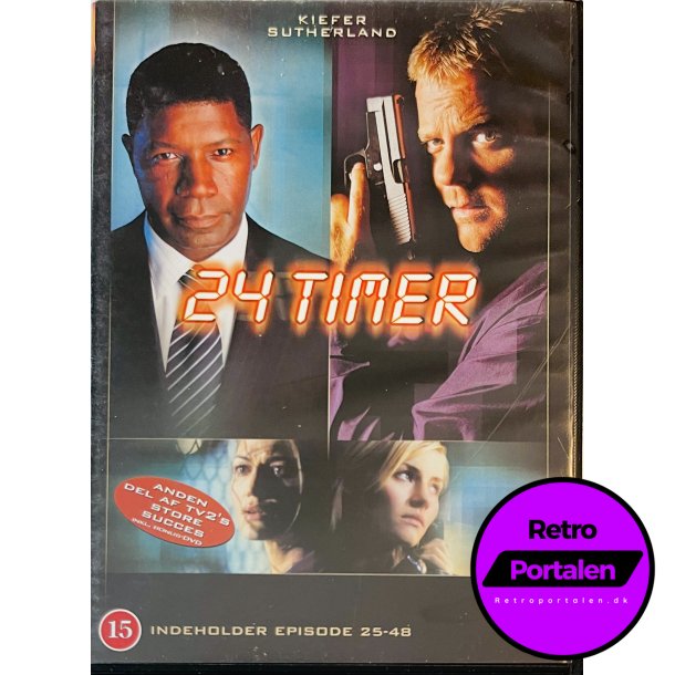 24 Timer (Indeholder Episode 25 - 48) (6 Disc) (1 Bonus Disc) (DVD)