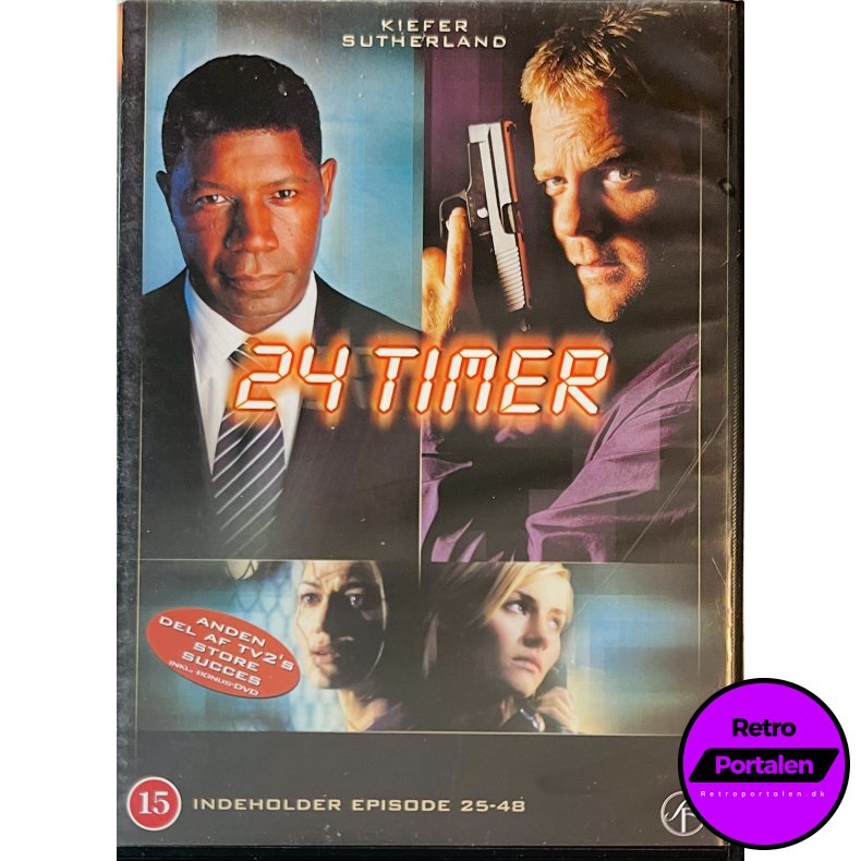 24 Timer (Indeholder Episode 25 - 48) (6 Disc) (1 Bonus Disc) (DVD)