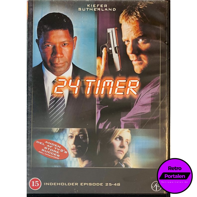 24 Timer (Indeholder Episode 25 - 48) (6 Disc) (1 Bonus Disc) (DVD)