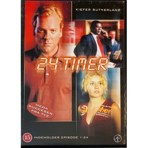 24 Timer (Indeholder Episode 1 - 24) (6 Disc) (DVD)