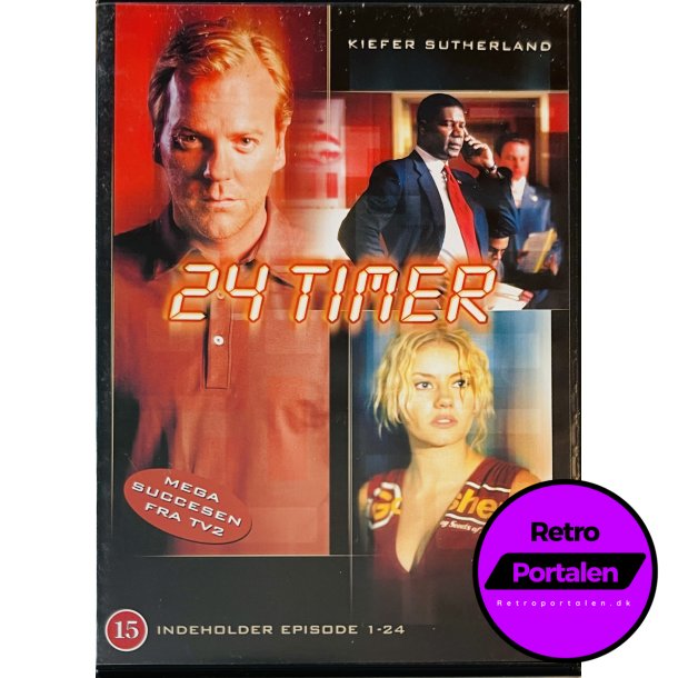 24 Timer (Indeholder Episode 1 - 24) (6 Disc) (DVD)