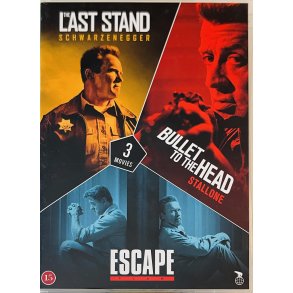 Stallone & Schwarzenegger Boks (The Last Stand / Bullet To The Head / Escape Plan) (DVD)