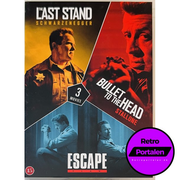 Stallone &amp; Schwarzenegger Boks (The Last Stand / Bullet To The Head / Escape Plan) (DVD)