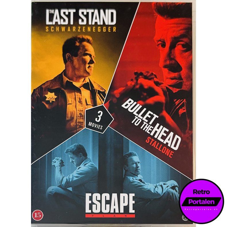 Stallone &amp; Schwarzenegger Boks (The Last Stand / Bullet To The Head / Escape Plan) (DVD)