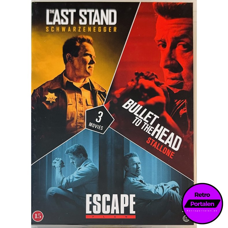 Stallone &amp; Schwarzenegger Boks (The Last Stand / Bullet To The Head / Escape Plan) (DVD)