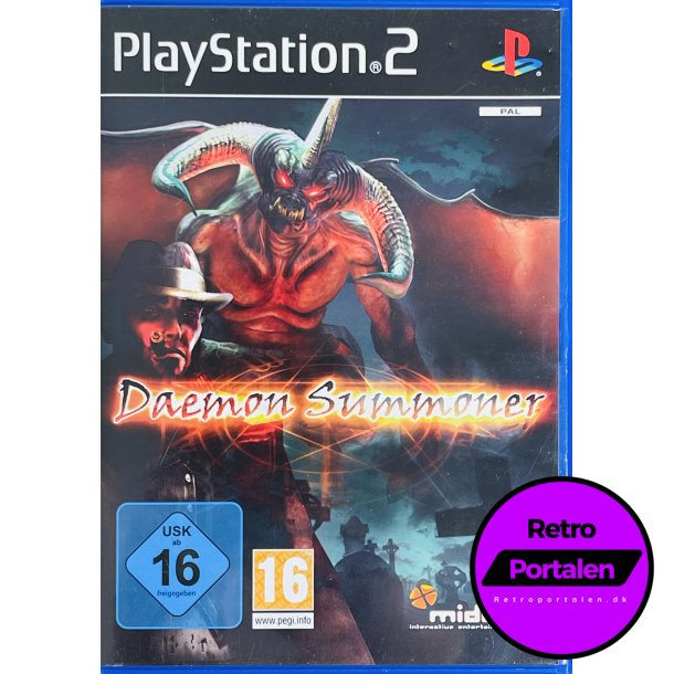 Daemon Summoner (Engelsk / Tysk Cover-Manual) (PS2)