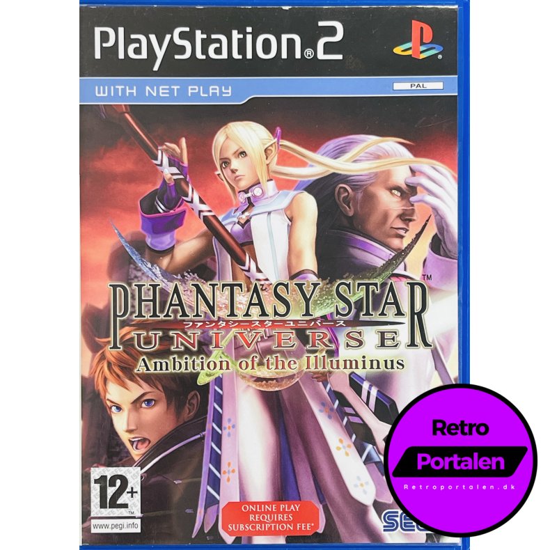 Phantasy Star Universe: Ambition Of The Illuminus (PS2)