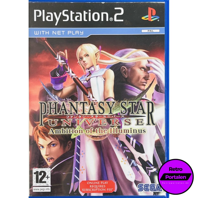 Phantasy Star Universe: Ambition Of The Illuminus (PS2)