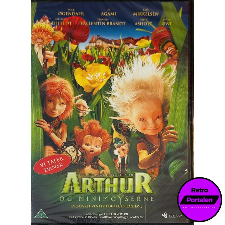 Arthur Og Minimoyserne (NY) (DVD)