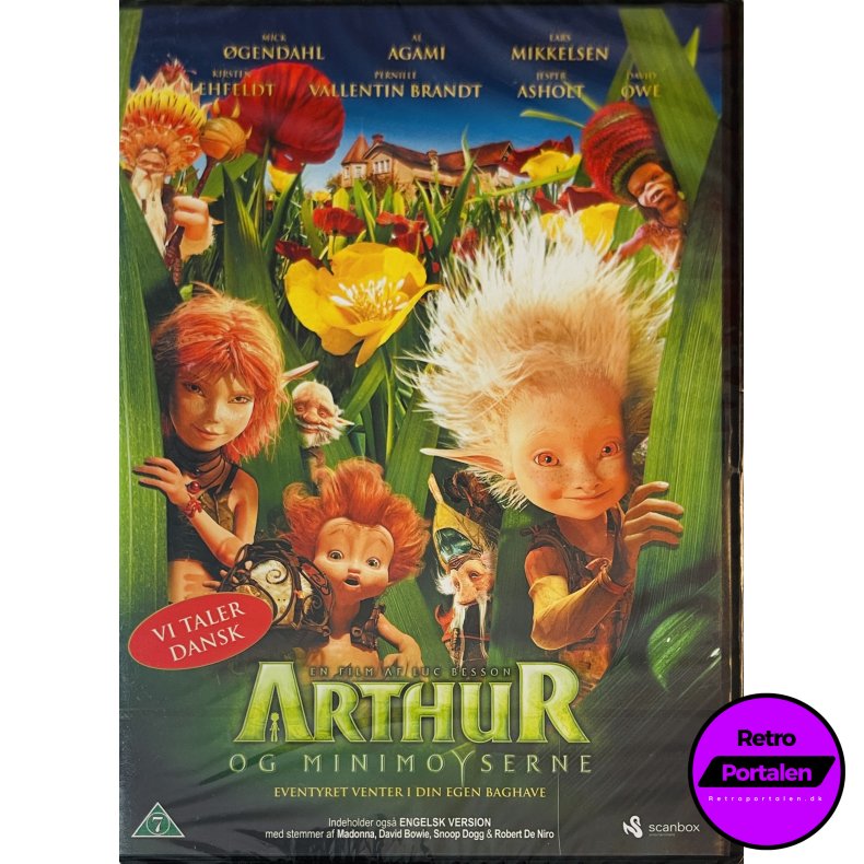 Arthur Og Minimoyserne (NY) (DVD)