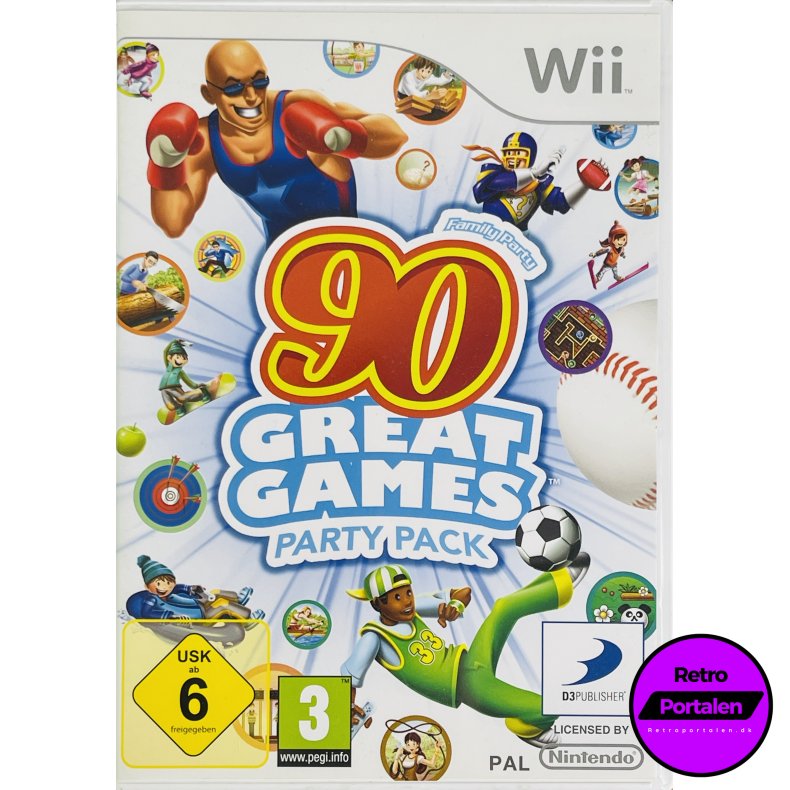 Family Party 90 Great Games Party Pack (Wii)