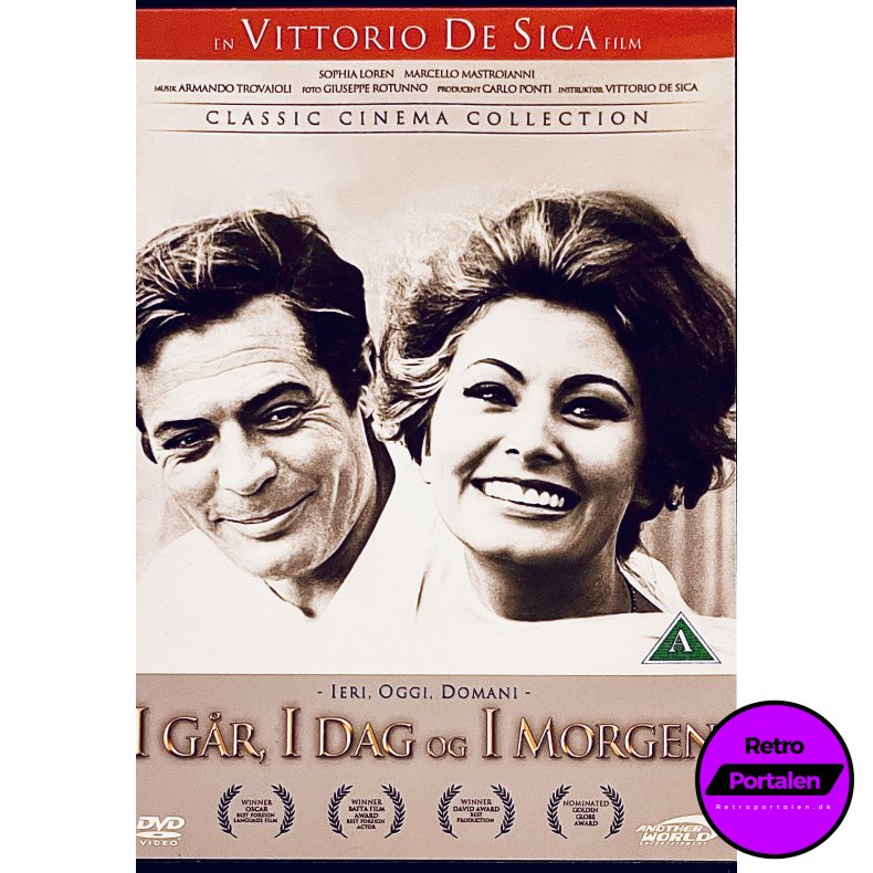 I Gr, I Dag Og I Morgen (Vittorio De Sica) (DVD)