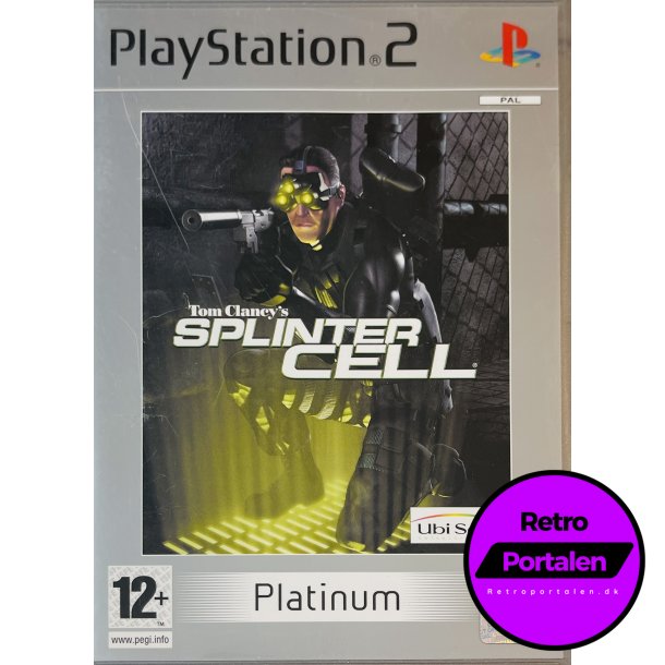 Tom Clancys Splinter Cell (Platinum) (PS2)