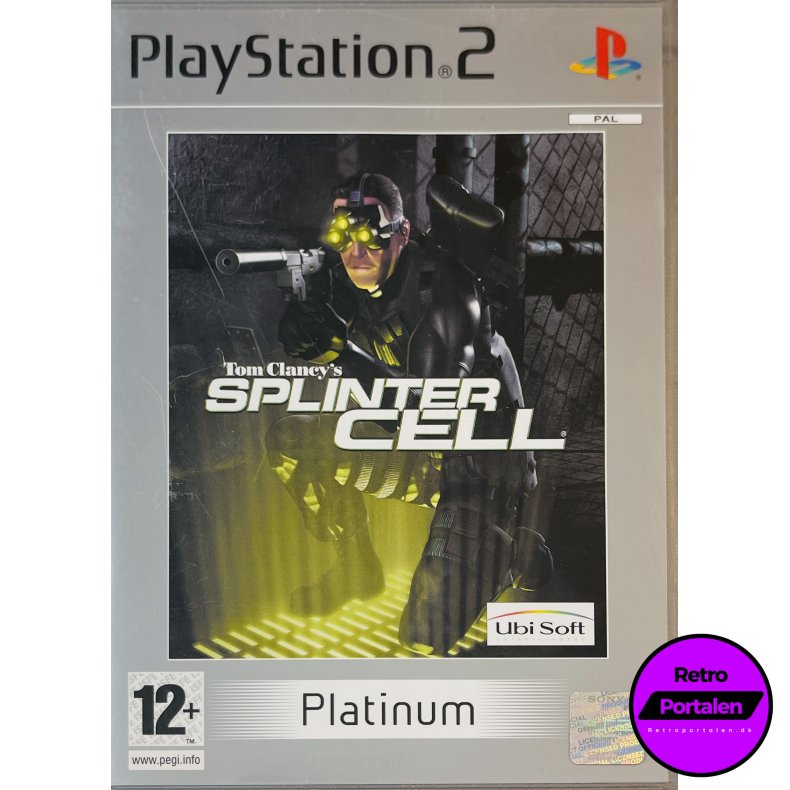 Tom Clancys Splinter Cell (Platinum) (PS2)