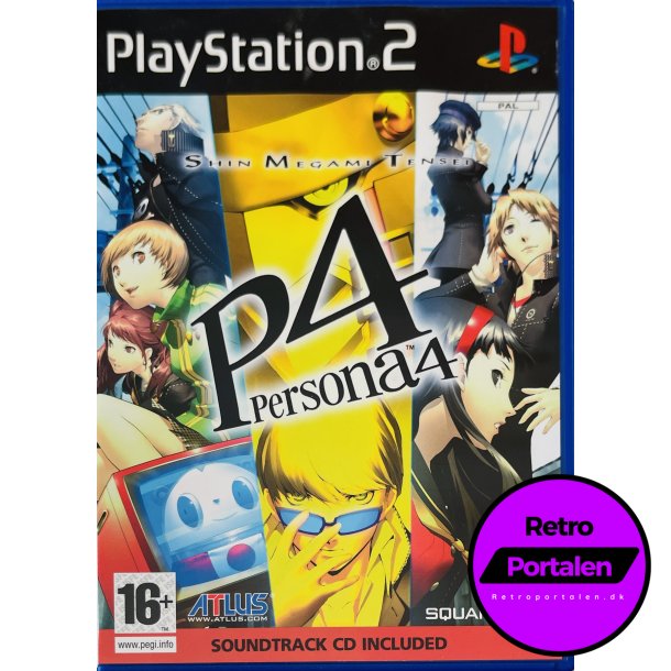Shin Megami Tensei: Persona 4 (Med Bonus Soundtrack) (PS2)