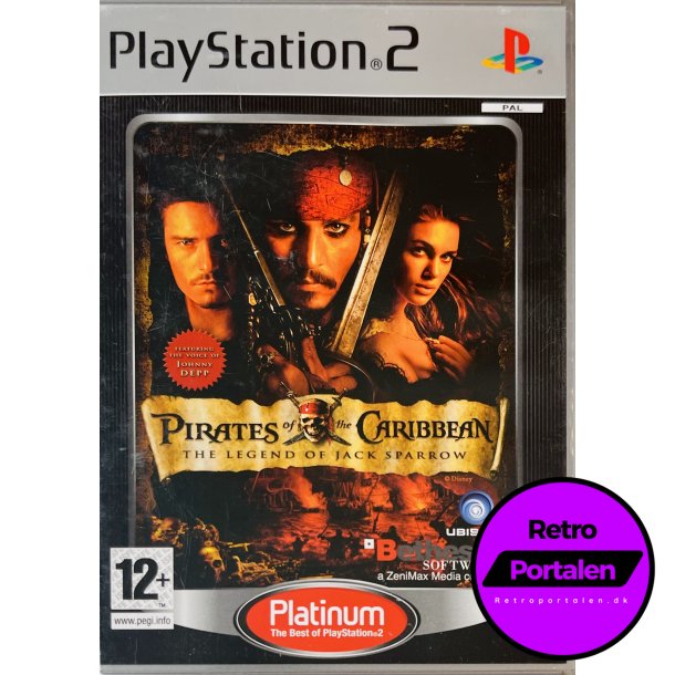 Pirates Of The Caribbean - The Legend Of Jack Sparrow (Platinum) (PS2)