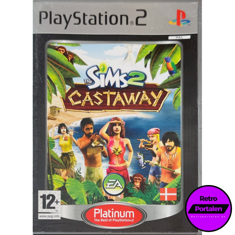 The Sims 2 Castaway (Platinum) (PS2)
