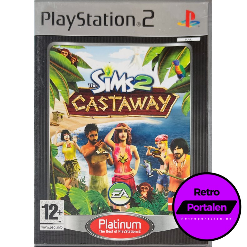 The Sims 2 Castaway (Platinum) (PS2)